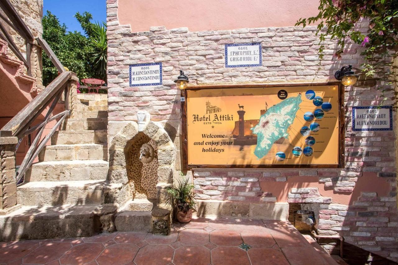 Attiki Hotel Rhodes City 外观 照片